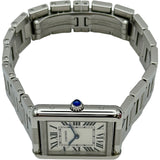 カルティエ Cartier タンクソロ SM W5200013 シルバー ステンレススチール クオーツ レディース 腕時計