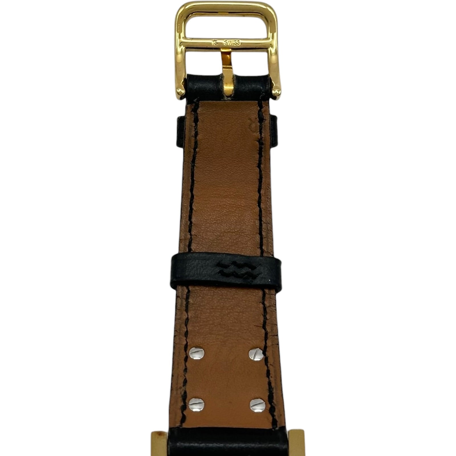 エルメス HERMES メドール ホワイト ゴールドプレーテッド/ステンレス