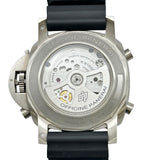 パネライ PANERAI ルミノール 1950 レガッタ 3デイズ クロノ フライバック PAM00526 ブラック チタン 自動巻き メンズ 腕時計