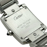 カルティエ Cartier タンクフランセーズ SM W51008Q3 アイボリー ステンレススチール クオーツ レディース 腕時計