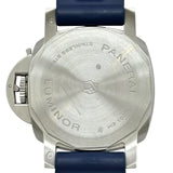 パネライ PANERAI ルミノール マリーナ PAM01393 ブルー ステンレススチール 自動巻き メンズ 腕時計