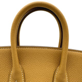 エルメス HERMES バーキン25 W刻印 ナチュラルサブレ ゴールド金具 トゴ レディース ハンドバッグ