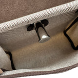 エルメス HERMES エールバッグジップ ミニ G刻印2026年製 エクリュ/エベンス シルバー金具 トワル/ハンター レディース ショルダーバッグ