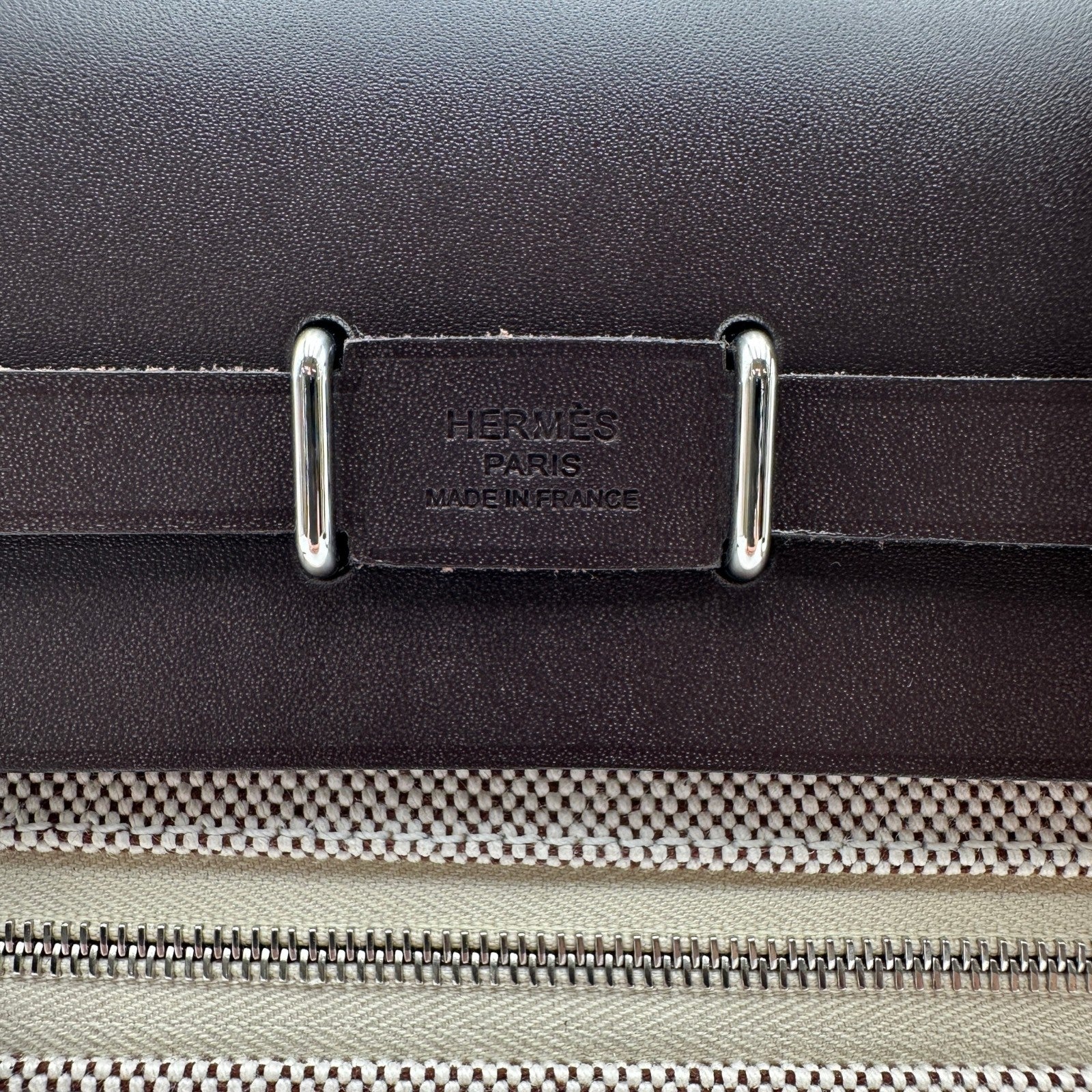 エルメス HERMES エールバッグジップ ミニ G刻印2026年製 エクリュ