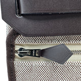 エルメス HERMES エールバッグジップ ミニ G刻印2026年製 エクリュ/エベンス シルバー金具 トワル/ハンター レディース ショルダーバッグ