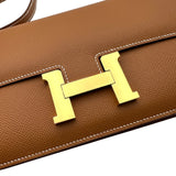 エルメス HERMES コンスタンスエラン G刻印 ゴールド ゴールド金具 エプソン レディース ショルダーバッグ