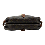 ルイ・ヴィトン LOUIS VUITTON ソミュール30 M42256 ブラウン モノグラム/レザー レディース ショルダーバッグ