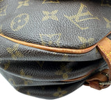 ルイ・ヴィトン LOUIS VUITTON ソミュール30 M42256 ブラウン モノグラム/レザー レディース ショルダーバッグ