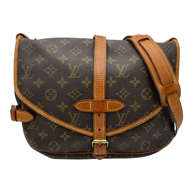 ルイ・ヴィトン LOUIS VUITTON ソミュール30 M42256 ブラウン