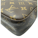 ルイ・ヴィトン LOUIS VUITTON ルーピングMM M51146 ブラウン モノグラム/レザー レディース ショルダーバッグ