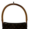 ルイ・ヴィトン LOUIS VUITTON ルーピングMM M51146 ブラウン モノグラム/レザー レディース ショルダーバッグ