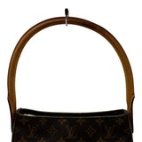 ルイ・ヴィトン LOUIS VUITTON ルーピングMM M51146 ブラウン モノグラム/レザー レディース ショルダーバッグ
