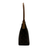 ルイ・ヴィトン LOUIS VUITTON ルーピングMM M51146 ブラウン モノグラム/レザー レディース ショルダーバッグ