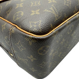 ルイ・ヴィトン LOUIS VUITTON ドーヴィル M47270 ブラウン モノグラム/レザー レディース ハンドバッグ