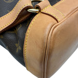 ルイ・ヴィトン LOUIS VUITTON モンスリGM M51135 ブラウン モノグラム/レザー レディース リュック・デイパック
