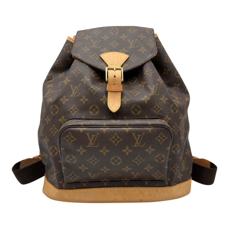ルイ・ヴィトン LOUIS VUITTON モンスリGM M51135 ブラウン モノグラム