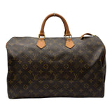 ルイ・ヴィトン LOUIS VUITTON スピーディ40 M41522 ブラウン モノグラム/レザー レディース ボストンバッグ