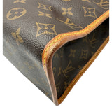 ルイ・ヴィトン LOUIS VUITTON ポパンクール・オ M40007 ブラウン モノグラム/レザー レディース トートバッグ