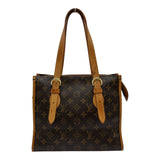 ルイ・ヴィトン LOUIS VUITTON ポパンクール・オ M40007 ブラウン モノグラム/レザー レディース トートバッグ