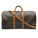 ルイ・ヴィトン LOUIS VUITTON キーポル・バンドリエール60 M41412 ブラウン モノグラムキャンバス ユニセックス ボストンバッグ