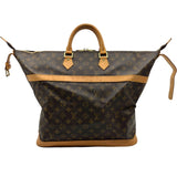 ルイ・ヴィトン LOUIS VUITTON クルーザーバッグ 40 M41139 ブラウン モノグラム・レザー ユニセックス ボストンバッグ
