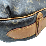 ルイ・ヴィトン LOUIS VUITTON トゥラムGM M40075 ブラウン モノグラム/レザー レディース ショルダーバッグ