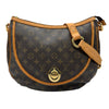 ルイ・ヴィトン LOUIS VUITTON トゥラムGM M40075 ブラウン モノグラム/レザー レディース ショルダーバッグ