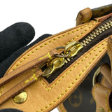 ルイ・ヴィトン LOUIS VUITTON ポパンクール・ロン M40008 ブラウン モノグラムキャンバス レディース ショルダーバッグ