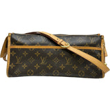 ルイ・ヴィトン LOUIS VUITTON ポパンクール・ロン M40008 ブラウン モノグラムキャンバス レディース ショルダーバッグ
