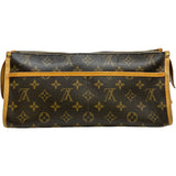ルイ・ヴィトン LOUIS VUITTON ポパンクール・ロン M40008 ブラウン モノグラムキャンバス レディース ショルダーバッグ