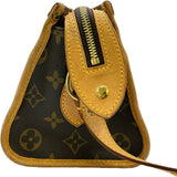 ルイ・ヴィトン LOUIS VUITTON ポパンクール・ロン M40008 ブラウン モノグラムキャンバス レディース ショルダーバッグ