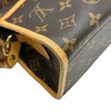ルイ・ヴィトン LOUIS VUITTON ポパンクール・ロン M40008 ブラウン モノグラムキャンバス レディース ショルダーバッグ