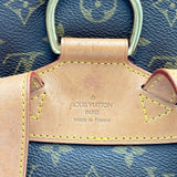 ルイ・ヴィトン LOUIS VUITTON モンスリMM M51136 ブラウン モノグラム レディース リュック・デイパック