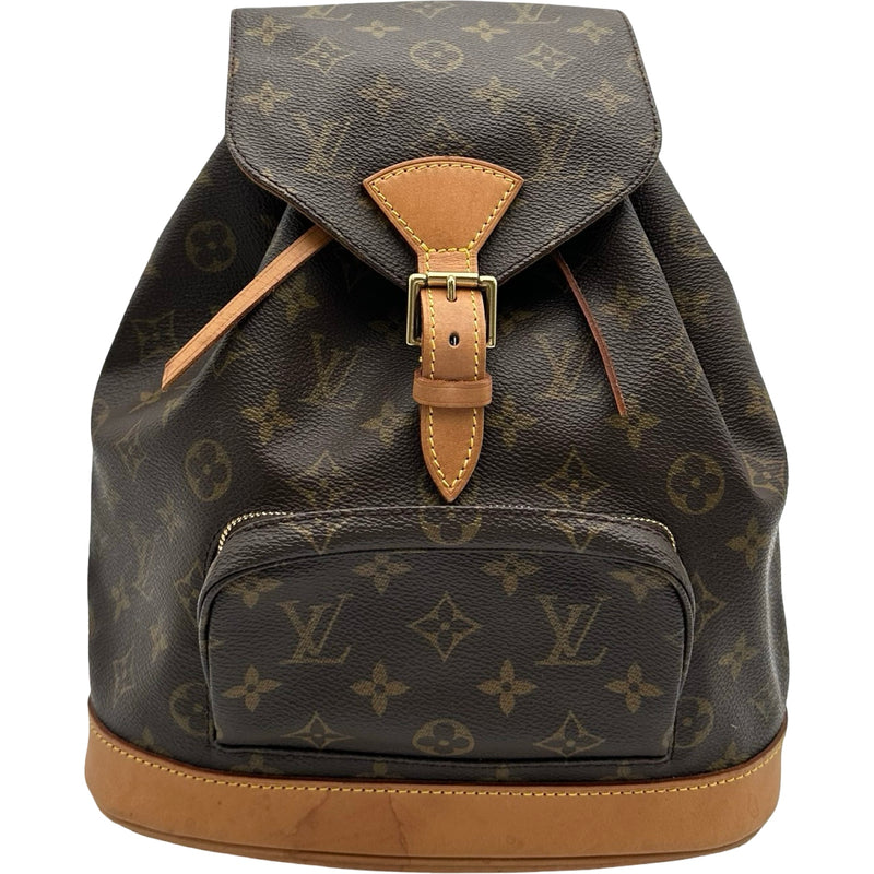 ルイ・ヴィトン LOUIS VUITTON モンスリMM M51136 ブラウン モノグラム