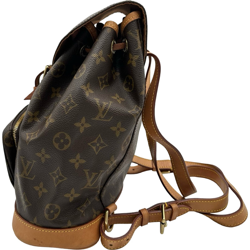 ルイ・ヴィトン LOUIS VUITTON モンスリMM M51136 ブラウン モノグラム