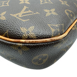 ルイ・ヴィトン LOUIS VUITTON オデオンPM M56390 ブラウン モノグラム/レザー レディース ショルダーバッグ