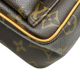 ルイ・ヴィトン LOUIS VUITTON ヴィヴァシテPM M51165 ブラウン モノグラムキャンバス レディース ショルダーバッグ