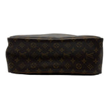 ルイ・ヴィトン LOUIS VUITTON ドーヴィル M47270 ブラウン モノグラム/レザー レディース ハンドバッグ