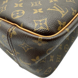 ルイ・ヴィトン LOUIS VUITTON ドーヴィル M47270 ブラウン モノグラム/レザー レディース ハンドバッグ