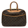 ルイ・ヴィトン LOUIS VUITTON ドーヴィル M47270 ブラウン モノグラム/レザー レディース ハンドバッグ