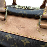 ルイ・ヴィトン LOUIS VUITTON ドーヴィル M47270 ブラウン モノグラム/レザー レディース ハンドバッグ