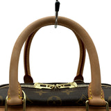 ルイ・ヴィトン LOUIS VUITTON ドーヴィル M47270 ブラウン モノグラム/レザー レディース ハンドバッグ