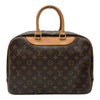 ルイ・ヴィトン LOUIS VUITTON ドーヴィル M47270 ブラウン モノグラム/レザー レディース ハンドバッグ