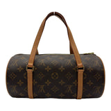 ルイ・ヴィトン LOUIS VUITTON パピヨン26 M51386 ブラウン モノグラム/レザー レディース ハンドバッグ