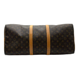 ルイ・ヴィトン LOUIS VUITTON キーポル・バンドリエール55 M41414 ブラウン モノグラム/レザー メンズ ボストンバッグ