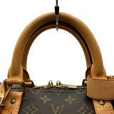 ルイ・ヴィトン LOUIS VUITTON キーポル・バンドリエール55 M41414 ブラウン モノグラム/レザー メンズ ボストンバッグ