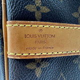 ルイ・ヴィトン LOUIS VUITTON キーポル・バンドリエール55 M41414 ブラウン モノグラム/レザー メンズ ボストンバッグ