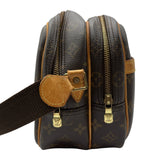 ルイ・ヴィトン LOUIS VUITTON リポーターPM M45254 ブラウン モノグラム/レザー レディース ショルダーバッグ