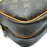 ルイ・ヴィトン LOUIS VUITTON リポーターPM M45254 ブラウン モノグラム/レザー レディース ショルダーバッグ