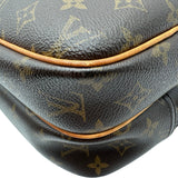 ルイ・ヴィトン LOUIS VUITTON リポーターPM M45254 ブラウン モノグラム/レザー レディース ショルダーバッグ
